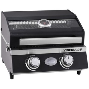 Rösle Gasgrill Videro G2-P schwarz 45 x 45 x 34,7 cm