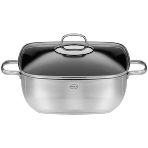 Rösle Servierpfanne Elegance, Edelstahl, Metall, 29.3 cmx38.2 cmx18.3 cm, backofengeeignet,backofengeeignet, antihaftbeschichtet, Kochen, Pfannen, Servierpfannen