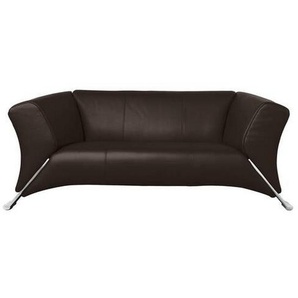 Rolf Benz 2-Sitzer-Sofa 322, Dunkelbraun, Leder, Echtleder, Nappaleder, 189x73x91 cm, Made in Germany, Goldenes M, Typenauswahl, Lederauswahl, Stoffauswahl, Hocker erhältlich, Rücken echt, Wohnzimmer, Sofas & Couches, Wohnlandschaften, Ledersofas