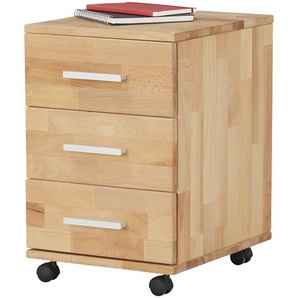 Rollcontainer - holzfarben - Materialmix - 38,5 cm - 53 cm - 46,5 cm | Möbel Kraft