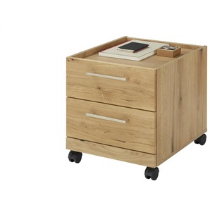 Rollcontainer - holzfarben - Materialmix - 45 cm - 47 cm - 55 cm | Möbel Kraft