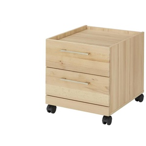 Rollcontainer - holzfarben - Materialmix - 45 cm - 47 cm - 55 cm | Möbel Kraft