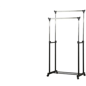 Rollgarderobe Cantello | silber | Metall, Kunststoff | 85,5 cm | 94,5 cm | 42,5 cm |