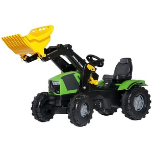 rolly toys® Tretfahrzeug Deutz-Fahr 5120, Kindertraktor mit Lader