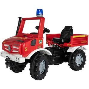 rolly toys® Tretfahrzeug rollyUnimog Fire, inkl. rollyFlashlight