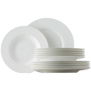 Rosenthal Tafelservice Jade White, Weiß, Keramik, 12-teilig, Essen & Trinken, Geschirr, Geschirr-Sets, Tafelservice