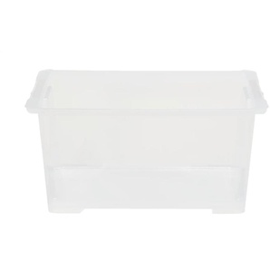 Rotho Aufbewahrungsbox - transparent/klar - Kunststoff - 39,2 cm - 27,7 cm | Möbel Kraft