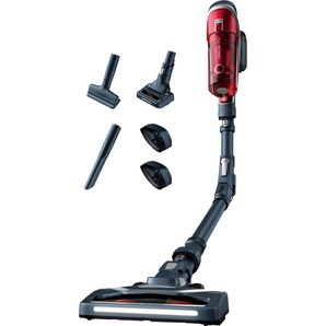 ROWENTA Akku-Stielstaubsauger RH9678 XForce Flex 8.60 Animal Kit, rot (rot, schwarz), B:37cm H:14cm T:70cm, Akkusauger, Mini Turbobürste gegen Tierhaare; Flex-Technologie; LED Leuchten