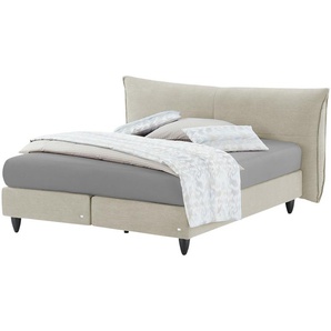 RUF Boxspringbett  Senta K ¦ beige ¦ Maße (cm): B: 242 H: 119