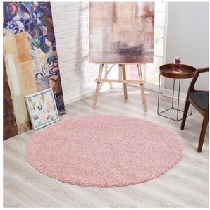 Sanat Hochflor-Teppich LOCA, rund, Höhe: 30 mm, Wohnzimmer, Langflor, Shaggy, Schlafzimmer