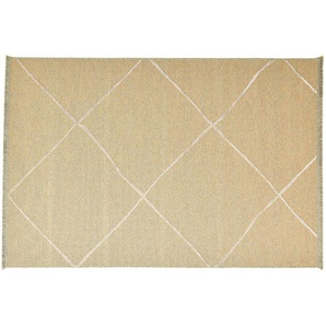 SANSIBAR Sylt Teppich - gold - Viskose - 120 cm - 0,5 cm | Möbel Kraft