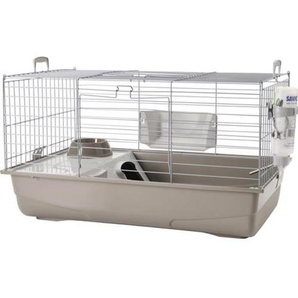 Savic Nero 2 De Luxe Guinea Pig Cage L80 x B50 x H45 cm Silver