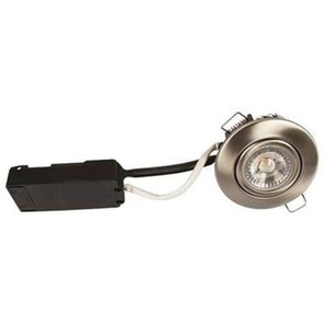 Scan Products Luna Low Profile Outdoor Downlight 62W 3000K Ra95 IP65 Brushed steel