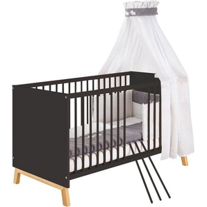 Schardt Babybett Sienna Black, Made in Germany