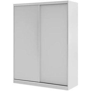 Schiebetürenschrank  Uni White ¦ weiß ¦ Maße (cm): B: 160 H: 210