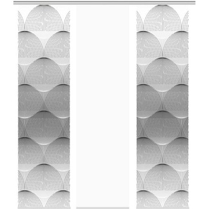 Schiebevorhang | grau | 60 cm | 245 cm |