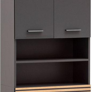 Schildmeyer Hochschrank Katta, Breite 59 cm Schubladenfronten mit Akustikprint