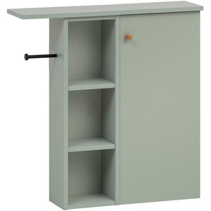 Schildmeyer Seitenschrank Bjarne, Breite 70 cm, Griff aus Massivholz Regalfach links oder rechts montierbar