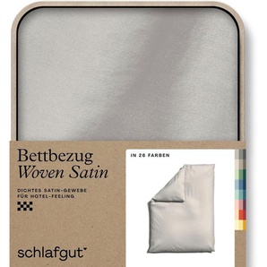 Schlafgut Bettbezug Woven Satin, (1 St), besonders dicht gewebt, Mix & Match: passender Kissenbezug erhältlich