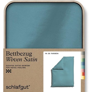 Schlafgut Bettbezug Woven Satin, (1 St), besonders dicht gewebt, Mix & Match: passender Kissenbezug erhältlich