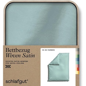 Schlafgut Bettbezug Woven Satin, (1 St), besonders dicht gewebt, Mix & Match: passender Kissenbezug erhältlich