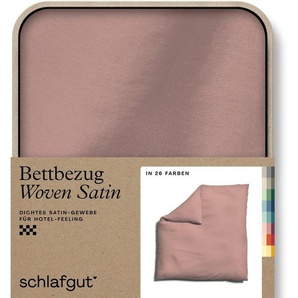 Schlafgut Bettbezug Woven Satin, (1 St), besonders dicht gewebt, Mix & Match: passender Kissenbezug erhältlich