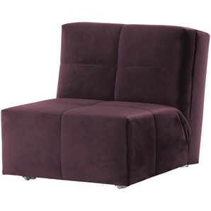 nehl Schlafsessel Solino - lila/violett - Materialmix - 85 cm - 85 cm - 102 cm | Möbel Kraft