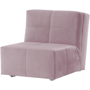 nehl Schlafsessel Solino - rosa/pink - Materialmix - 85 cm - 85 cm - 102 cm | Möbel Kraft