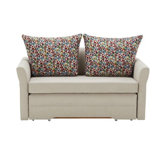 Schlafsofa  City ¦ beige ¦ Maße (cm): B: 146 H: 91 T: 95