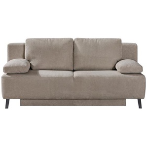 Xxxl Schlafsofa, Hellbraun, Textil, 2-Sitzer, 197x92x88 cm, Fußauswahl, Stoffauswahl, Kinder- & Jugendzimmer, Jugendmöbel, Jugendsofas