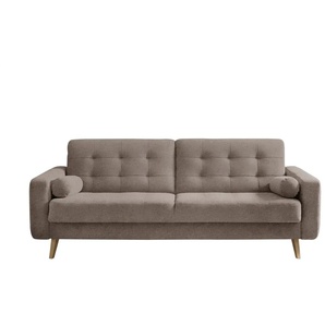 Schlafsofa mit Bettkasten Fjord ¦ beige ¦ Maße (cm): B: 226 H: 88 T: 90