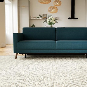 Schlafsofa Ozeanblau - Elegantes, gemütliches Bettsofa: Hochwertige Qualität, einzigartiges Design - 224 x 81 x 98 cm, konfigurierbar