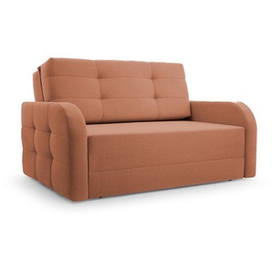 Schlafsofa Porto 120 - Orange - Bragi 42