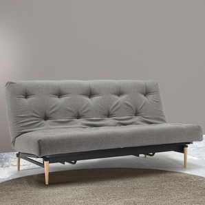 Schlafsofa Shapiro, orange, Schlafsofa mit Futon-Matratze