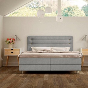 Schlaraffia Boxspringbett Fidelio, inkl. BULTEX® Topper, Holzfuß in Eiche