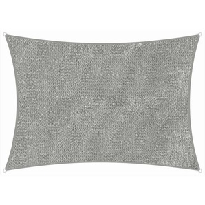 Schneider Gartensonnensegel, Silber, Textil, 250x0.3x300 cm, Sonnen- & Sichtschutz, Sonnensegel