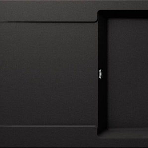 SCHOCK Granitspüle Pisa Küchenspülen Gr. Hauptbecken rechts, schwarz (nero) Küchenspülen