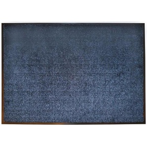 Schöner Wohnen FUßMATTE Miami, Anthrazit, Textil, Uni, rechteckig, 67x150 cm, Bsci, rutschfest, schmutzabweisend, Teppiche & Böden, Fuß & Stufenmatten, Fußmatten