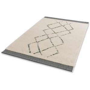 SCHÖNER WOHNEN-Kollektion Hochflor-Teppich Winsome 6318-242, rechteckig, Höhe: 25 mm, Langflor, Hoch Tief Struktur, Wohnzimmer, Schöner Wohnen Kollektion