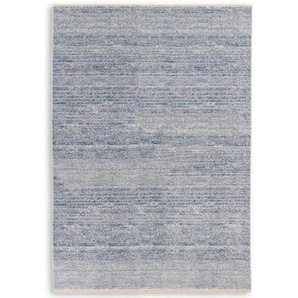 Schöner Wohnen Webteppich Charme, Blau, Textil, Uni, rechteckig, 160x230 cm, für Fußbodenheizung geeignet, in verschiedenen Größen erhältlich, antistatisch, pflegeleicht, Teppiche & Böden, Teppiche, Webteppiche