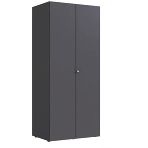 Schrank 636 Multiraumkonzept, graphit, 80 x 185 cm