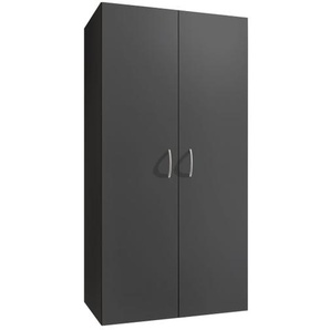 Schrank 649 Multiraumkonzept, graphit, 80 x 185 cm