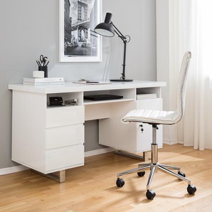 bümö® Schreibtisch höhenverstellbar O-Serie Bürotisch