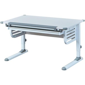 Schreibtisch   Skalare - weiß - Materialmix - 110 cm - 55 cm - 68 cm | Möbel Kraft