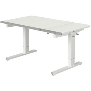 PAIDI Schreibtisch Teenio GT - weiß - Materialmix - 130 cm - 53 cm - 75 cm | Möbel Kraft