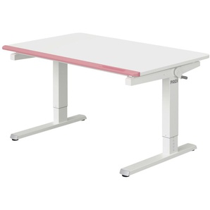 PAIDI Schreibtisch Teenio - weiß - Materialmix - 120 cm - 53 cm - 75 cm | Möbel Kraft