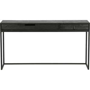 Schreibtisch WOOOD Silas Tische Gr. B/H/T: 140 cm x 75 cm x 44 cm, schwarz Schreibtische H 75 cm x B 140 T 44