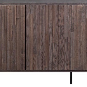 Schubkasten-Unterbau WOOOD Schränke Gr. B/H/T: 200cm x 85cm x 44cm, braun Sideboard H 85 cm x B 200 T 44