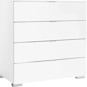 Schubkastenkommode STAUD Includo, Made in Germany Sideboards Gr. B/H/T: 80cm x 77cm x 40cm, 4 St., weiß