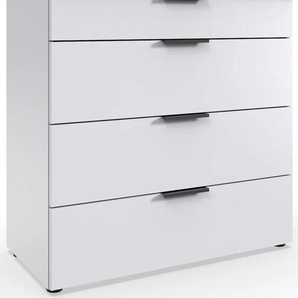 Schubkastenkommode WIMEX Level by fresh to go Sideboards Gr. B/H/T: 81cm x 84cm x 41cm, 4 St., weiß 4 Schubladen mit soft-close Funktion, 81cm breit, 84cm hoch